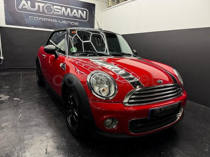 Usado Mini One Cabriolet 98 CV (72 kW) 2013 Rojo Descapotable