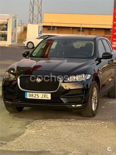 Negro Usado 2017 Jaguar F-Pace Pure SUV | 14.500 € (Super precio) - Imagen 1/4
