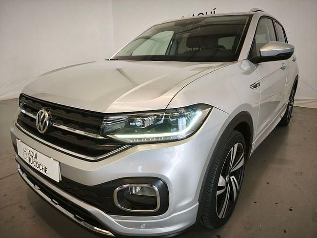 Usado VW T-Cross R-line 115 CV (84 kW) 2020 Gris SUV
