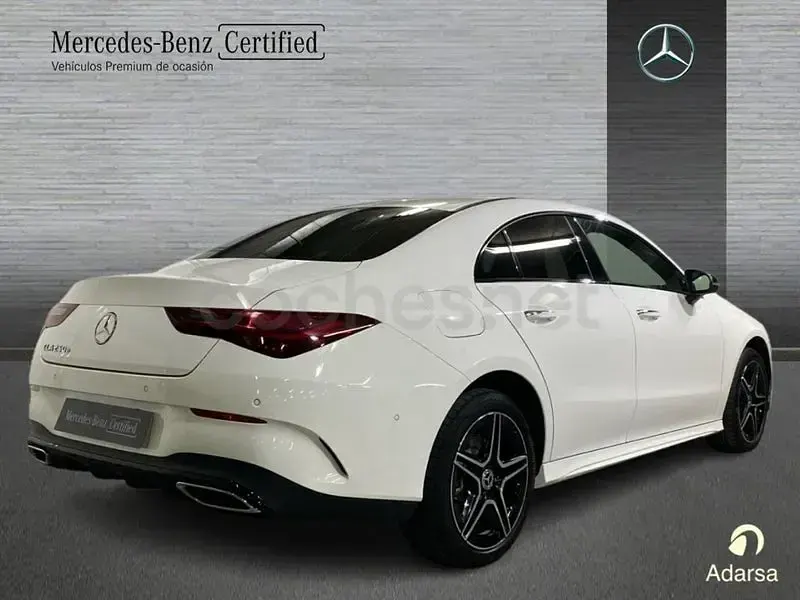Usado Mercedes CLA250e AMG line 218 CV (160 kW) 2024 Blanco Coupe