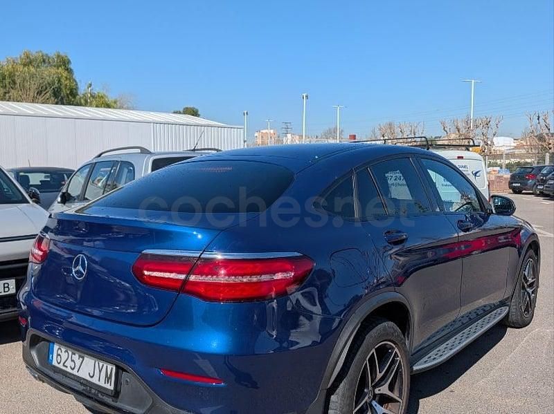Usado Mercedes GLC220 170 CV (125 kW) 2017 Azul Coupe