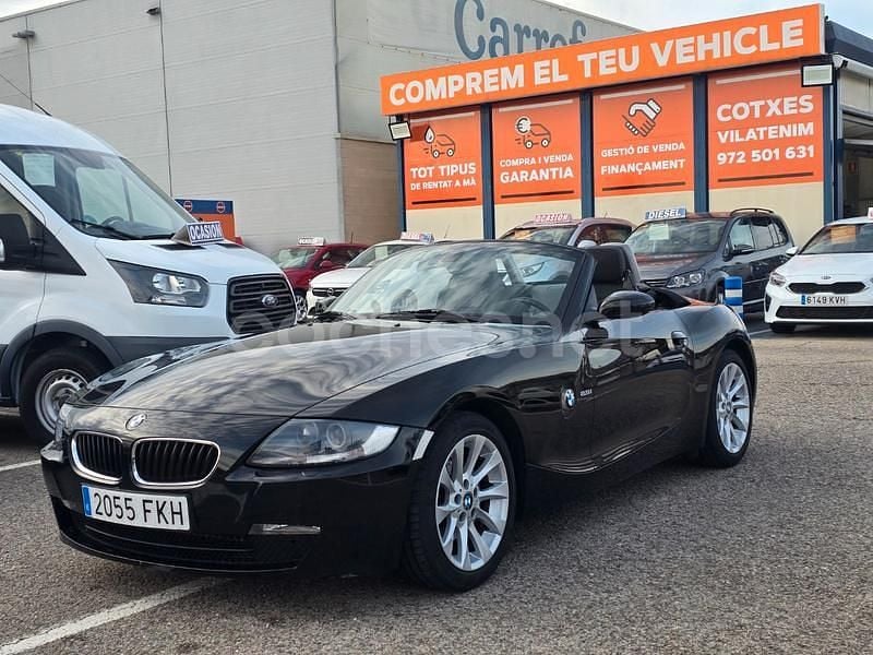 Negro Usado 2007 BMW Z4 Descapotable | 14.900 € (Buen precio) - Imagen 1/4