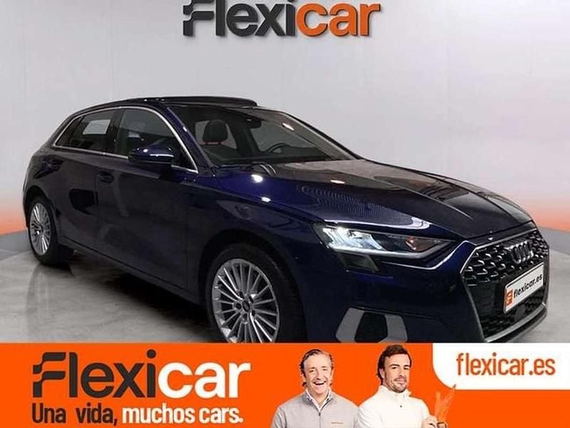 Azul Usado 2021 Audi A3 Sportback e-tron Advanced Berlina | 24.290 € (Precio justo) - Imagen 1/4
