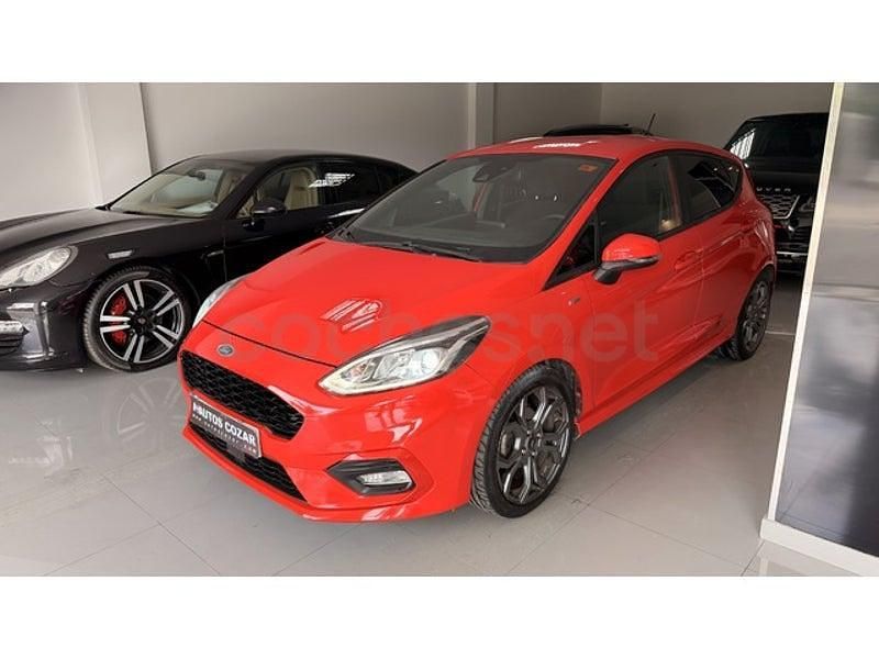 Usado Ford Fiesta ST-Line 95 CV (69 kW) 2019 Rojo Utilitario