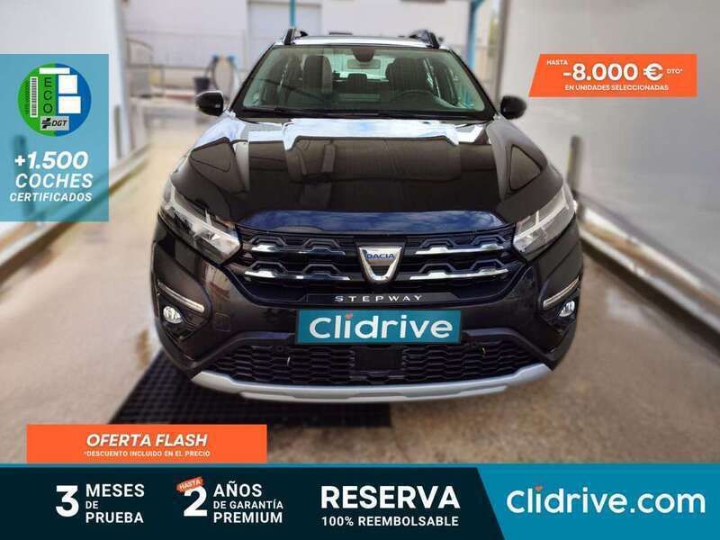 Negro Usado 2022 Dacia Sandero Comfort Utilitario | 13.790 € (Precio justo) - Imagen 1/3