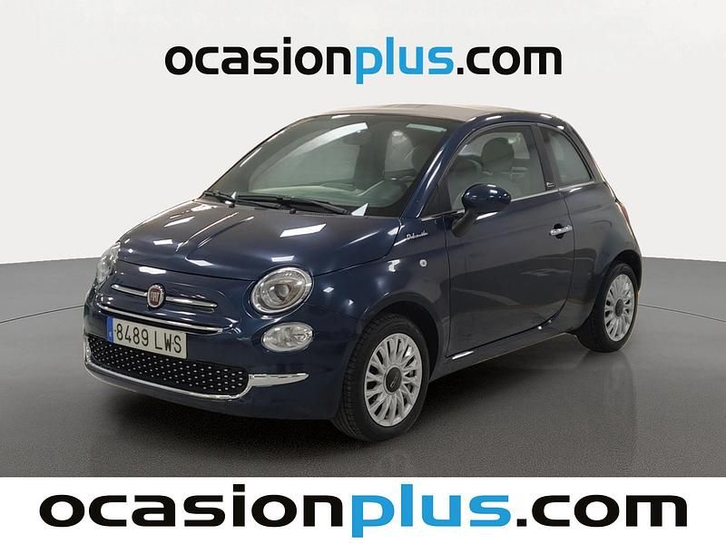 Usado Fiat 500C Dolcevita 71 CV (52 kW) 2022 Azul Descapotable