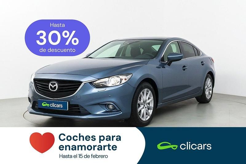 Usado Mazda 6 Style 150 CV (110 kW) 2015 Azul Berlina