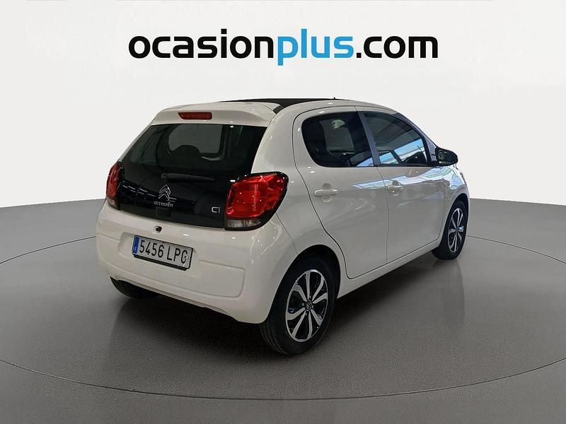 Usado Citroën C1 Shine 72 CV (52 kW) 2021 Blanco Utilitario