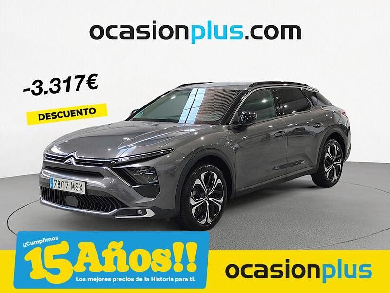 Gris Usado 2024 Citroën C5 X PureTech Familiar | 25.490 € - Imagen 1/4