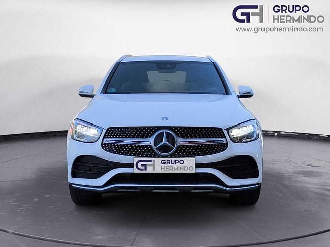 Usado Mercedes GLC220 AMG line 194 CV (142 kW) 2020 Blanco SUV