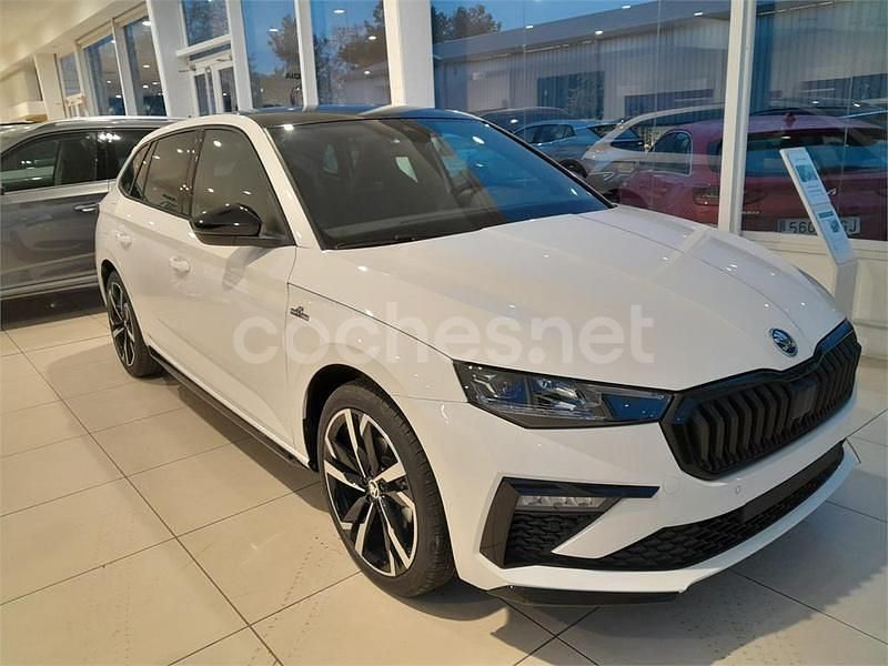 Nuevo Skoda Scala Monte Carlo 150 CV (110 kW) 2025 Blanco Utilitario