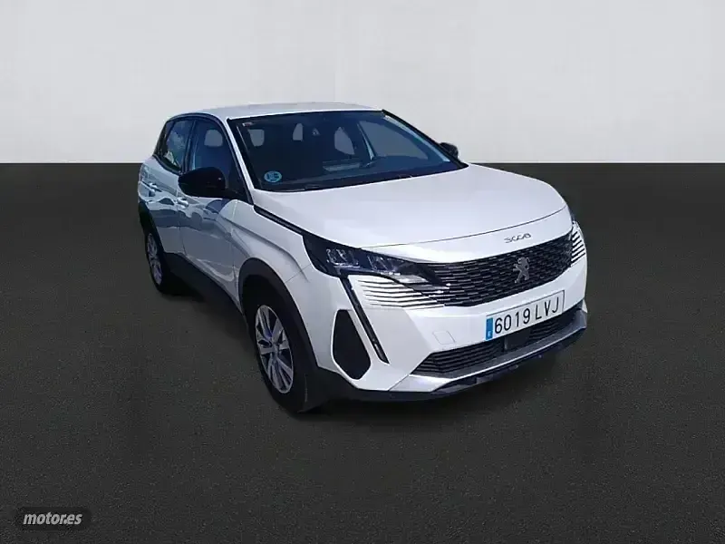 Usado Peugeot 3008 Active 130 CV (95 kW) 2021 Blanco SUV
