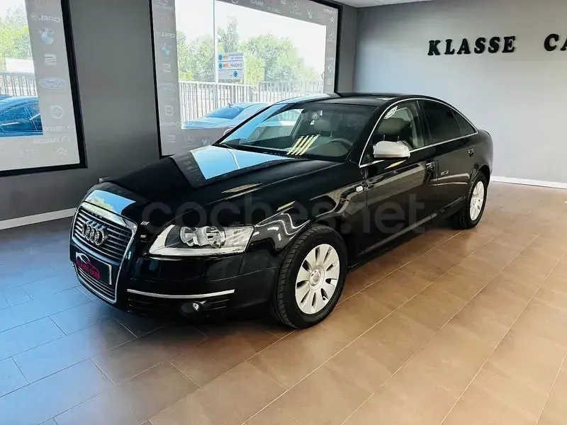 Usado Audi A6 Business 140 CV (102 kW) 2006 Negro Berlina