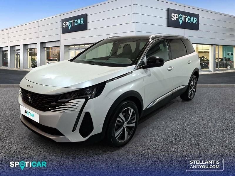 Blanco Usado 2023 Peugeot 5008 Allure Monovolumen | 24.600 € (Precio justo) - Imagen 1/4