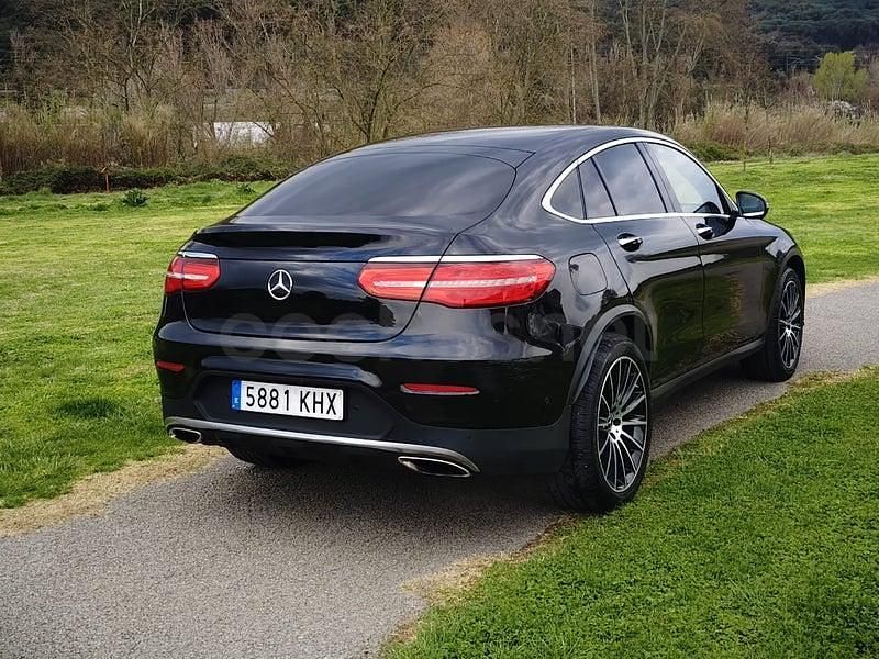 Usado Mercedes GLC250 211 CV (155 kW) 2018 Negro Coupe