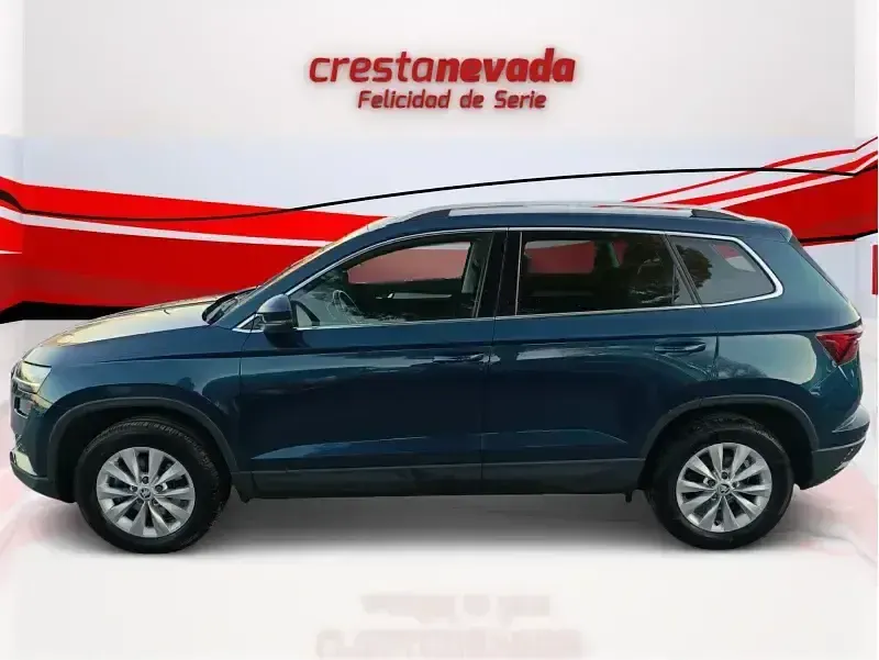 Usado Skoda Karoq Ambition 150 CV (110 kW) 2022 Azul SUV
