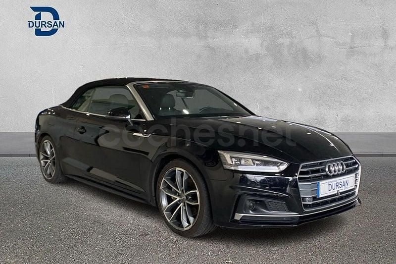 Usado Audi A5 Cabriolet S-Line 190 CV (139 kW) 2018 Negro Descapotable