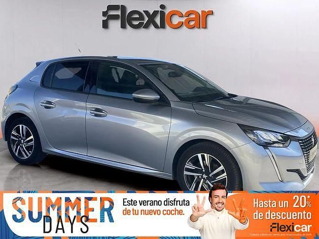 Gris / plata Usado 2021 Peugeot 208 Allure Utilitario | 12.490 € (Precio justo) - Imagen 1/4