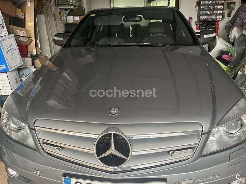 Usado Mercedes C320 Avantgarde 224 CV (164 kW) 2008 Gris / plata Berlina