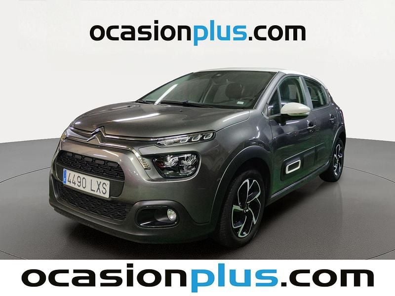 Usado Citroën C3 Feel 83 CV (61 kW) 2022 Gris Utilitario