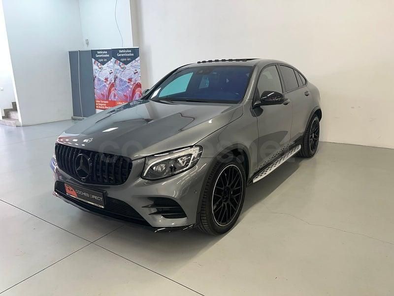 Usado Mercedes GLC220 170 CV (125 kW) 2017 Gris / plata Coupe