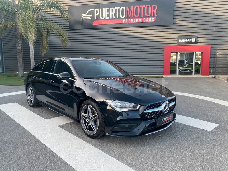 Negro Usado 2021 Mercedes CLA200 Shooting Brake Familiar | 25.990 € (Super precio) - Imagen 1/4