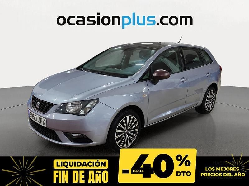 Gris Usado 2016 Seat Ibiza ST CONNECT Familiar | 9490 € (Precio justo) - Imagen 1/4