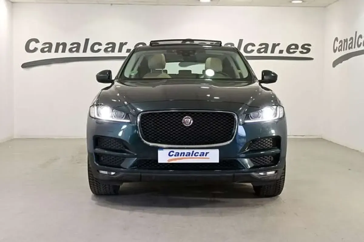 Usado Jaguar F-Pace Pure 179 CV (131 kW) 2016 Verde SUV