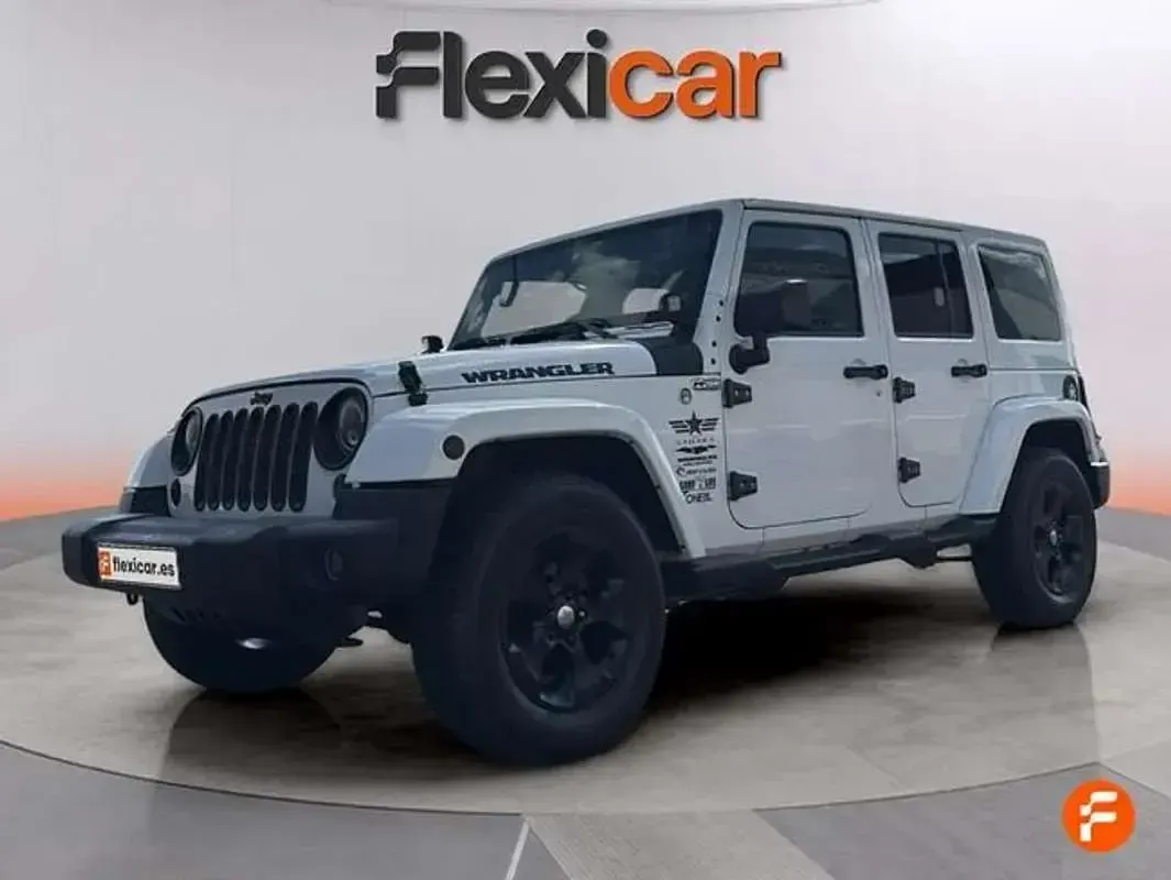Usado Jeep Wrangler Sahara 200 CV (147 kW) 2018 Blanco SUV