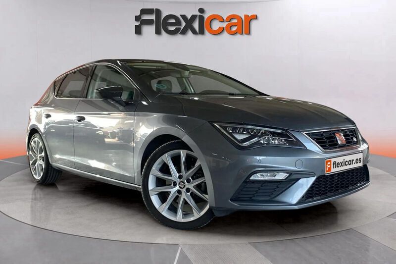 Gris Usado 2018 Seat Leon FR Berlina | 13.990 € (Precio justo) - Imagen 1/4
