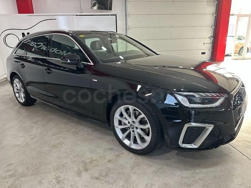 Usado Audi A4 S-Line 190 CV (139 kW) 2020 Negro Familiar