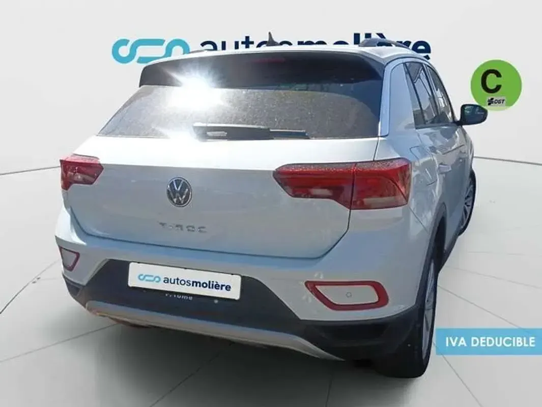 Usado VW T-Roc Life 150 CV (110 kW) 2023 Blanco SUV