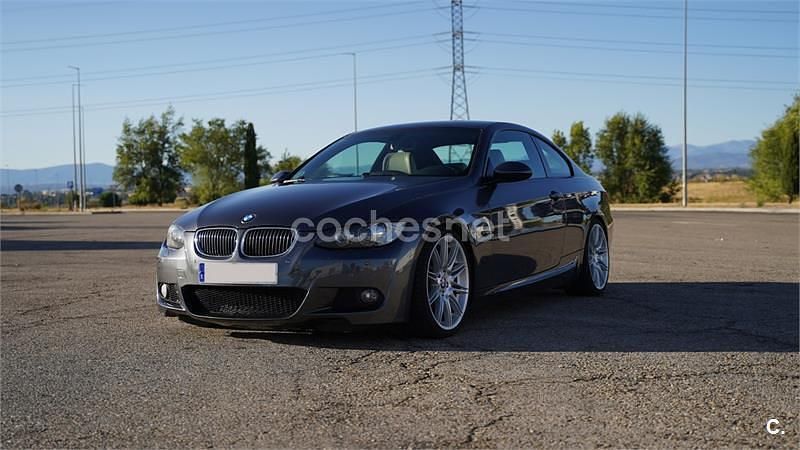 Gris / plata Usado 2008 BMW 335 Coupe | 21.500 € (Caro) - Imagen 1/4