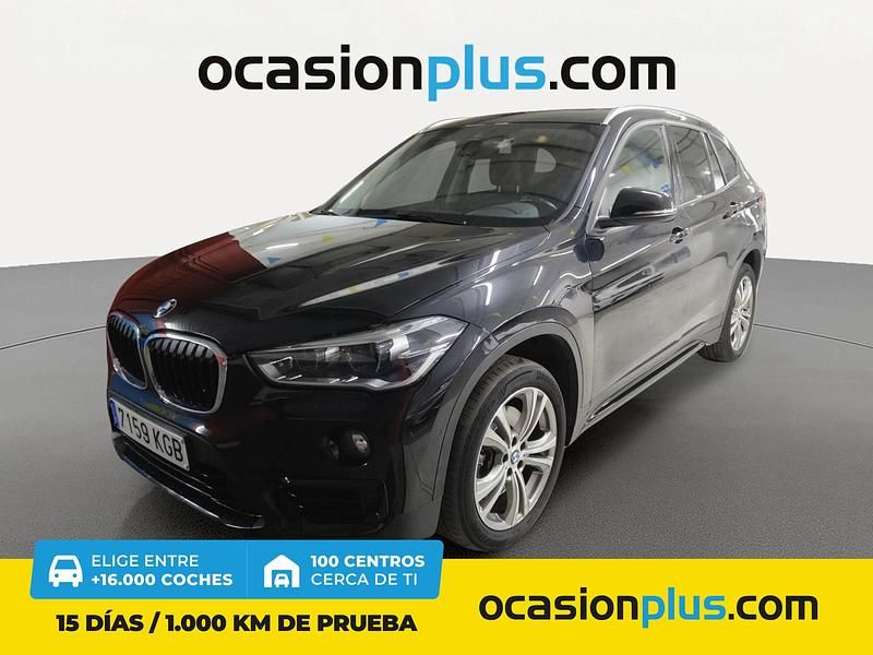 Negro Usado 2017 BMW X1 SUV | 22.990 € (Un poco caro) - Imagen 1/4