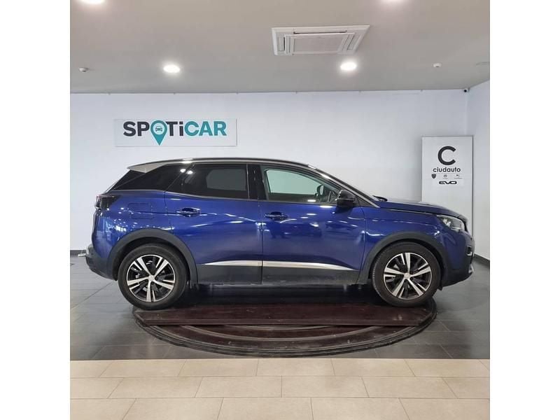 Usado Peugeot 3008 Allure 130 CV (95 kW) 2018 Azul SUV