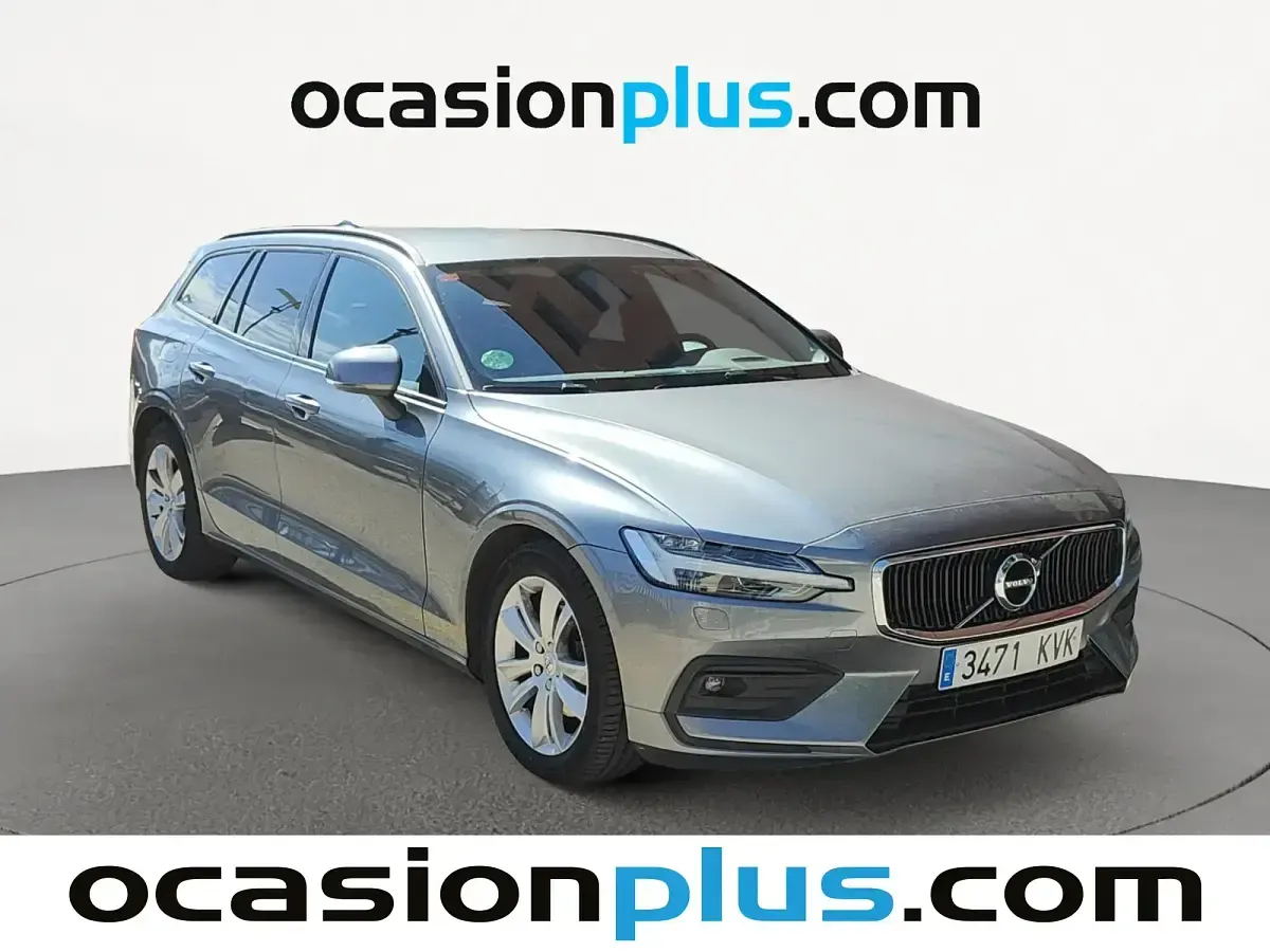 Usado Volvo V60 Momentum 190 CV (139 kW) 2019 Gris Familiar