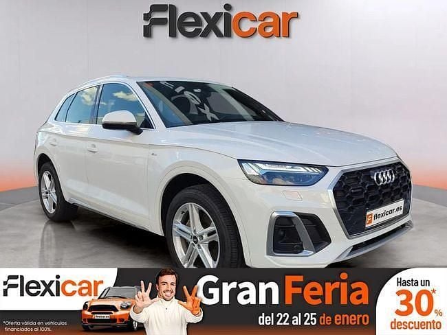 Blanco Usado 2021 Audi Q5 S-Line SUV | 35.990 € (Un poco caro) - Imagen 1/4