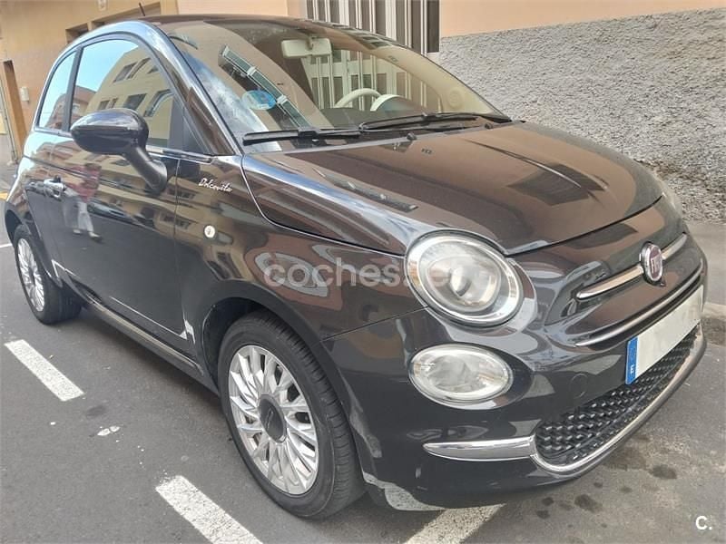 Usado Fiat 500 Dolcevita 69 CV (50 kW) 2020 Negro Berlina