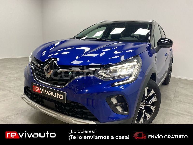 Azul Usado 2022 Renault Captur Techno SUV | 18.990 € (Precio justo) - Imagen 1/4