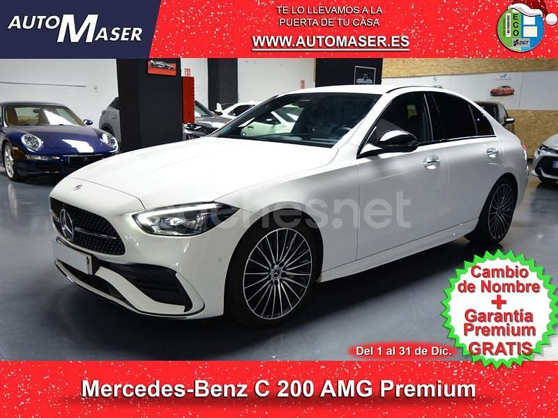 Blanco Usado 2024 Mercedes C200 Berlina | 43.500 € (Precio justo) - Imagen 1/4