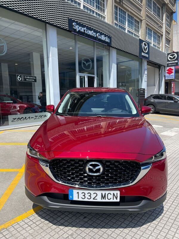 Rojo Usado 2022 Mazda CX-5 Ad'Vantage SUV | 28.900 € (Un poco caro) - Imagen 1/4