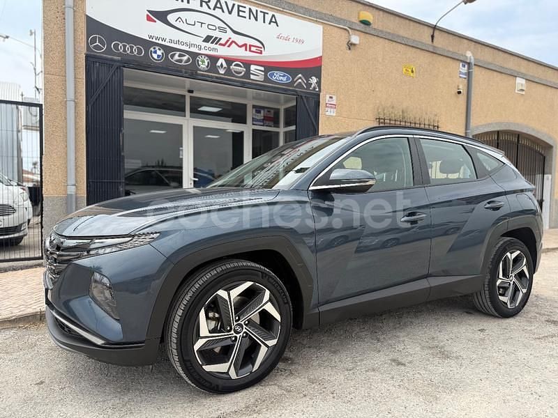 Azul Usado 2023 Hyundai Tucson SUV | 23.500 € (Precio justo) - Imagen 1/4