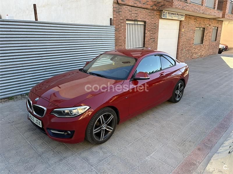 Usado BMW 218 M Sport 143 CV (105 kW) 2015 Rojo Coupe