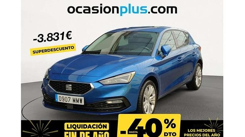 Azul Usado 2024 Seat Leon Style Utilitario | 19.500 € (Super precio) - Imagen 1/4