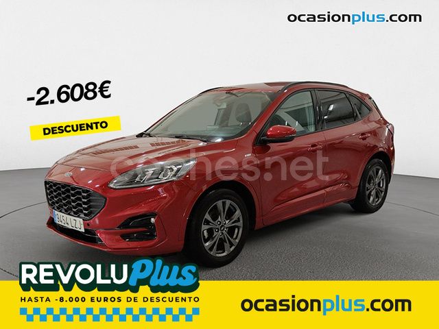 Rojo Usado 2022 Ford Kuga ST-Line SUV | 17.800 € (Buen precio) - Imagen 1/4