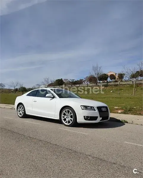 Usado Audi A5 170 CV (125 kW) 2008 Blanco Coupe