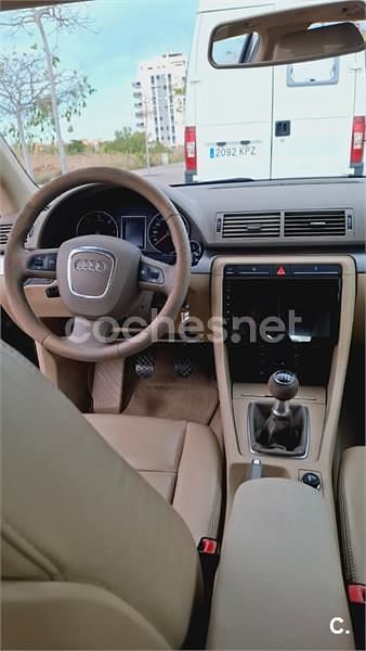 Usado Audi A4 S-Line 170 CV (125 kW) 2007 Negro Familiar