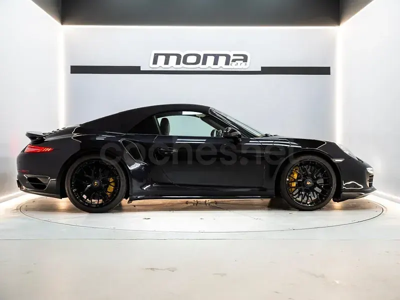 Usado Porsche 911 Turbo S Cabriolet 560 CV (411 kW) 2014 Negro Descapotable