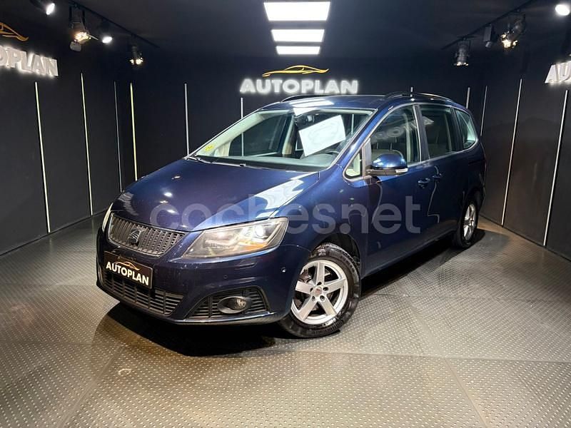 Azul Usado 2012 Seat Alhambra Ecomotive Monovolumen | 11.990 € (Precio justo) - Imagen 1/4