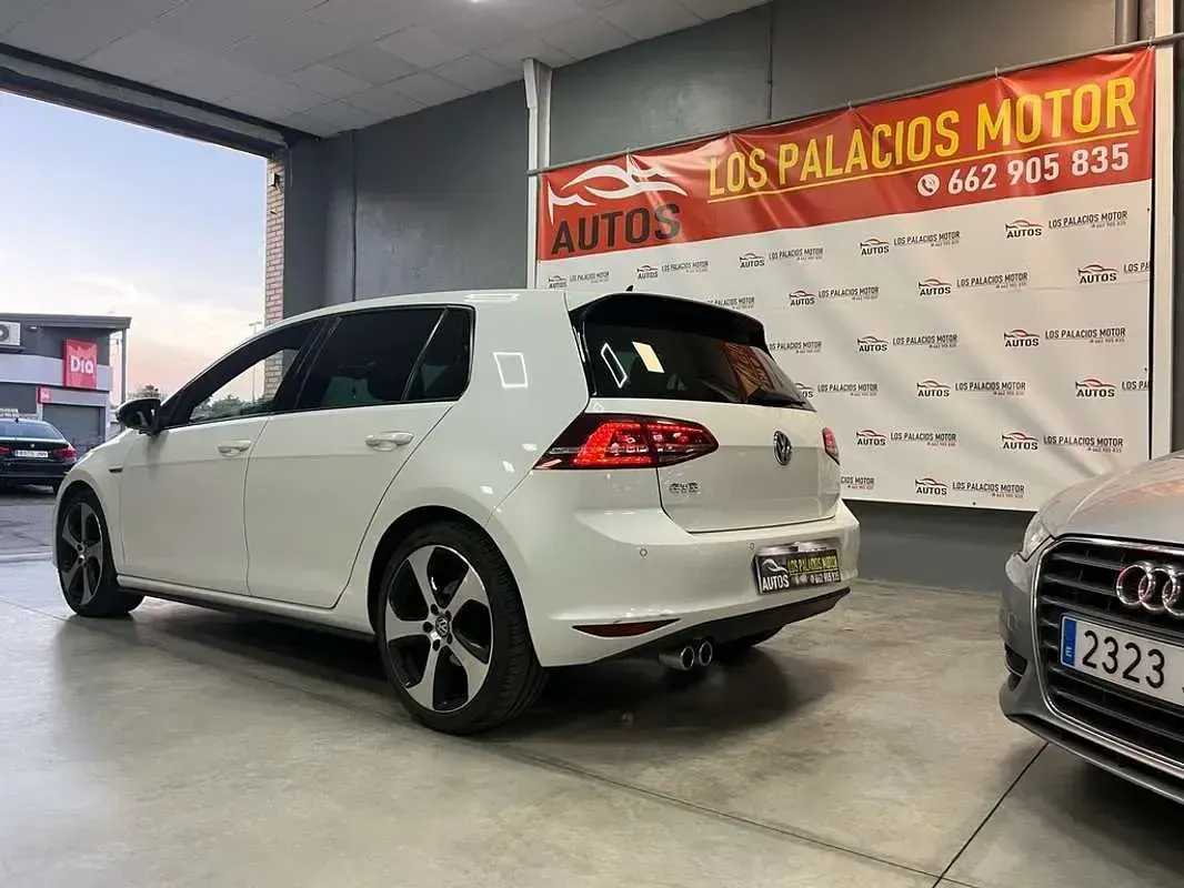 Usado VW Golf VII GTD 184 CV (135 kW) 2016 Blanco Utilitario